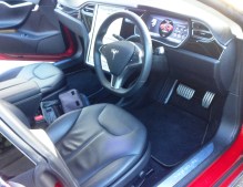 Tesla S interior